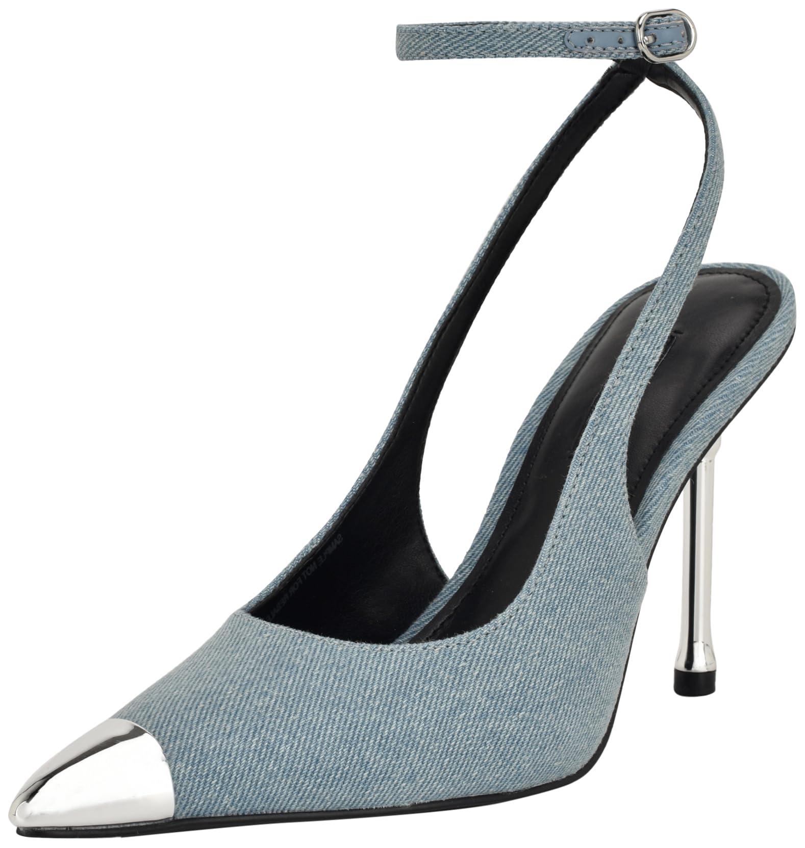 Nine West Women’s Monroh Pump, Light Blue Denim 450, 8.5