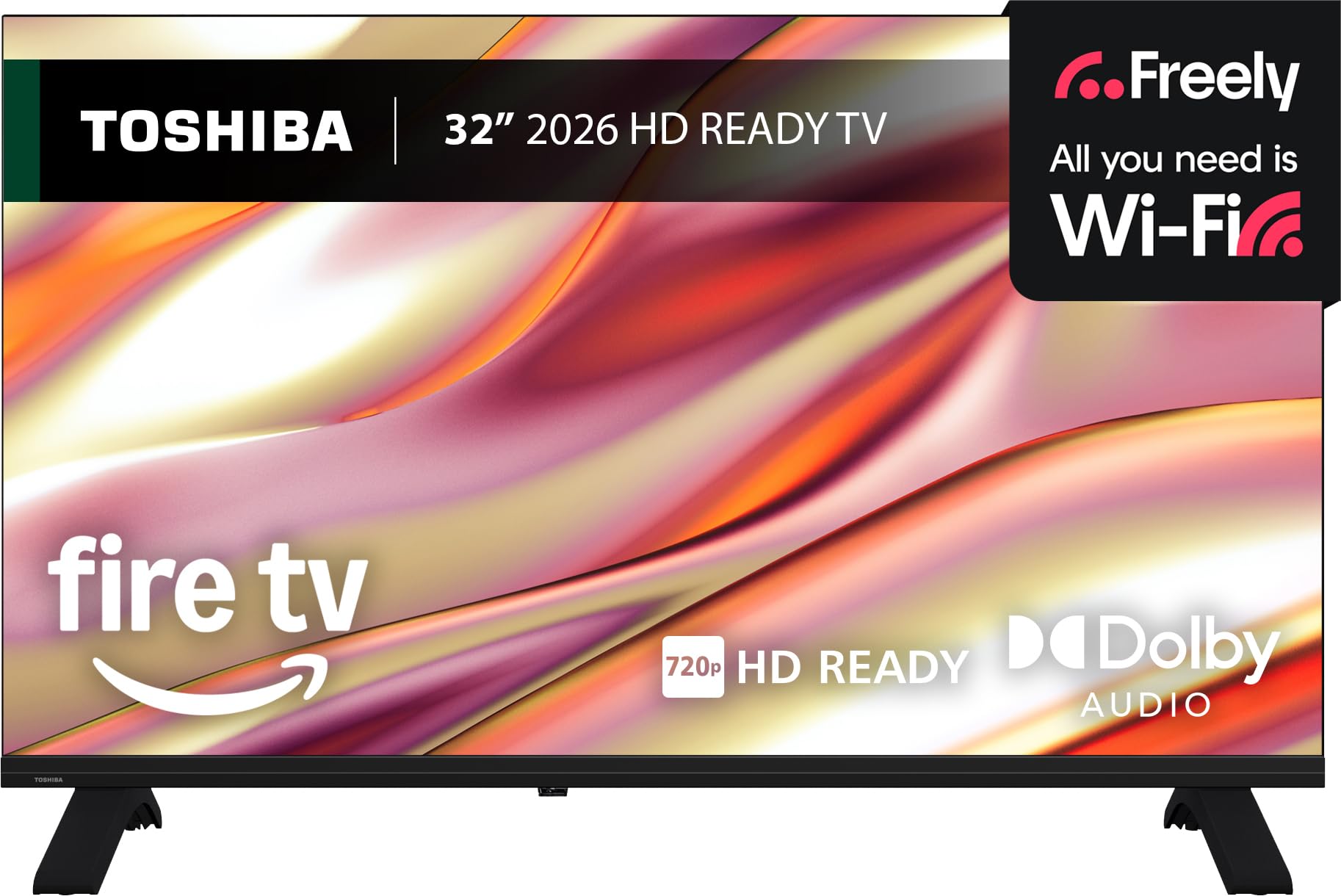 Toshiba 32" HD Smart Fire Freely TV