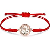 JENDEAR SHINE Rope Bracelet for Women, Hand Braided Rope Chain Adjustable, Birthday Friendship Graduation Gift for Women Girls Sisters Friends