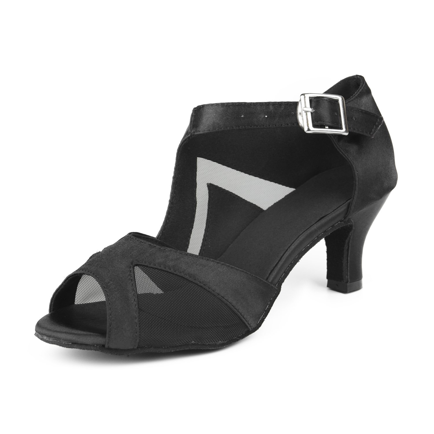 Sukutu cómodos zapatos de baile latino para mujer ideales para bailar salsa