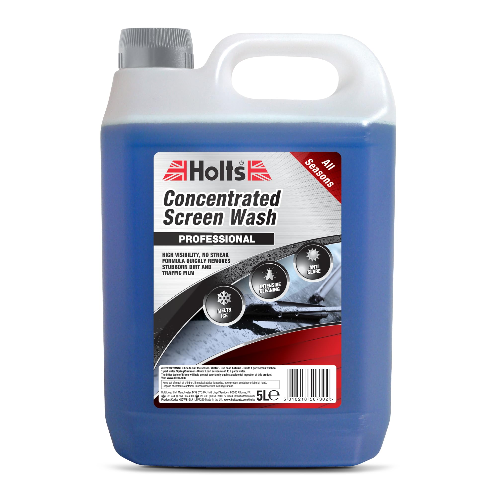 Holts HSCW1101A Screenwash - Concentrate 5lt