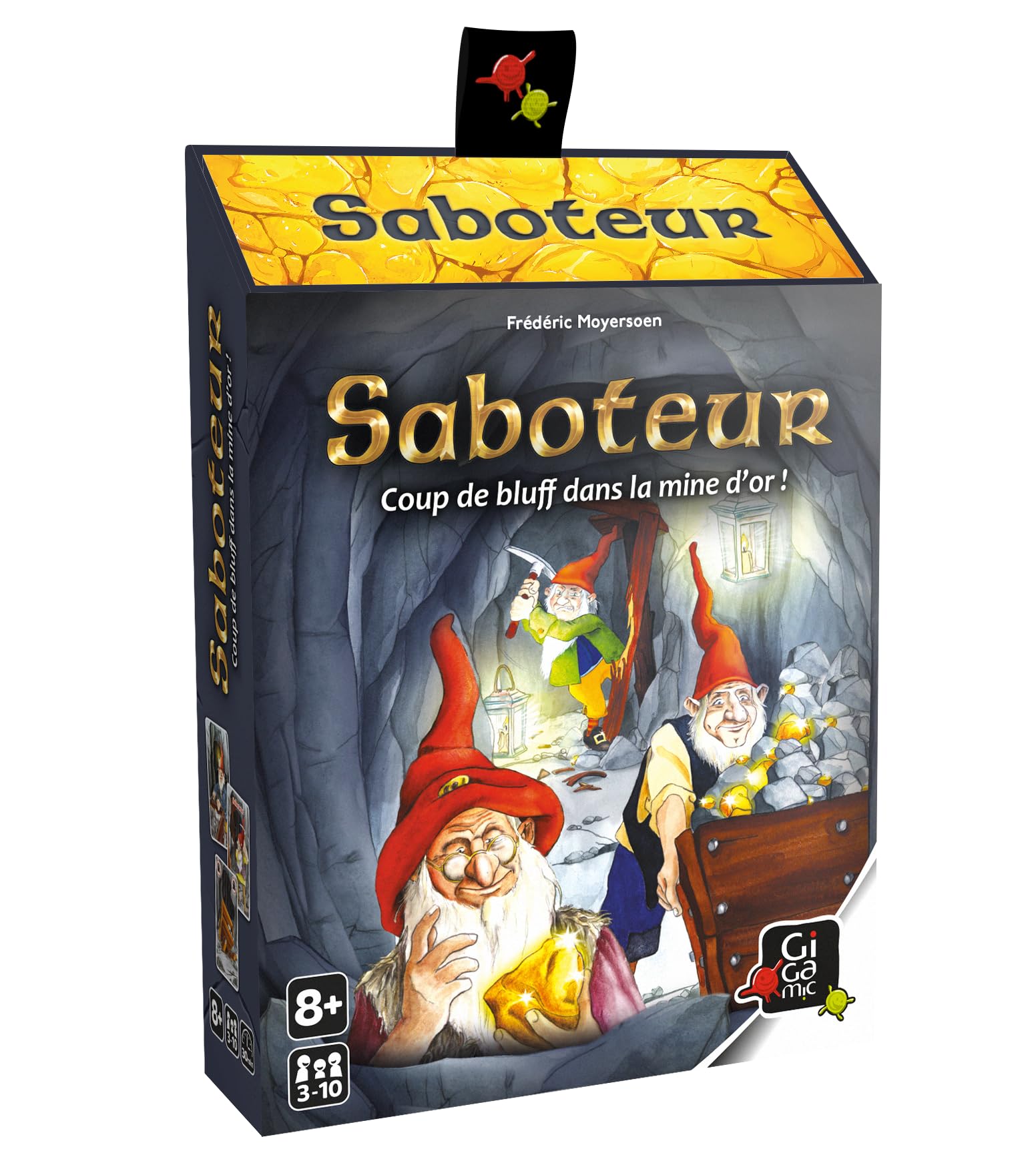 Gigamic Amsabo – Saboteur Card Game (May Not Be in English).
