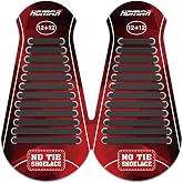 HOMAR No Tie Shoelaces for Kids Adults Stretch Elastic Tieless No Tie Shoe Laces