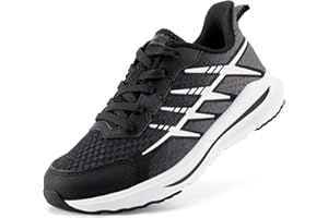 DREAM PAIRS Boys Girls Shoes Kids Tennis Athletic Running Footwear Lace Up Walking DuraPlay Breathable Lightweight Sneakers for Little/Big Kid