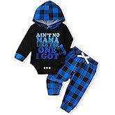 NZRVAWS Newborn Baby Boy Clothes Infant Boy Clothing Hoodie Sweatshirt Long Pants Outfit Set Fall Winter 0-18M