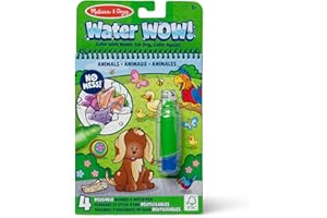 Melissa & Doug On The Go Water Wow! Reusable Water-Reveal Activity Pad - Animals