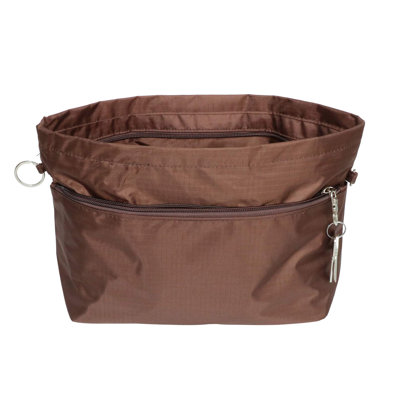 BeringLoad Handbag Organiser Handbags Bags Inner Pockets, brown, M, pocket organizer