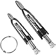OEMTOOLS 22663 6 Inch and 9 Inch Reversible Wire Twister Pliers with Steel Wire, Left and Right Twists, Aviation Pliers, Automotive Wire Tools, Pliers for Mechanics