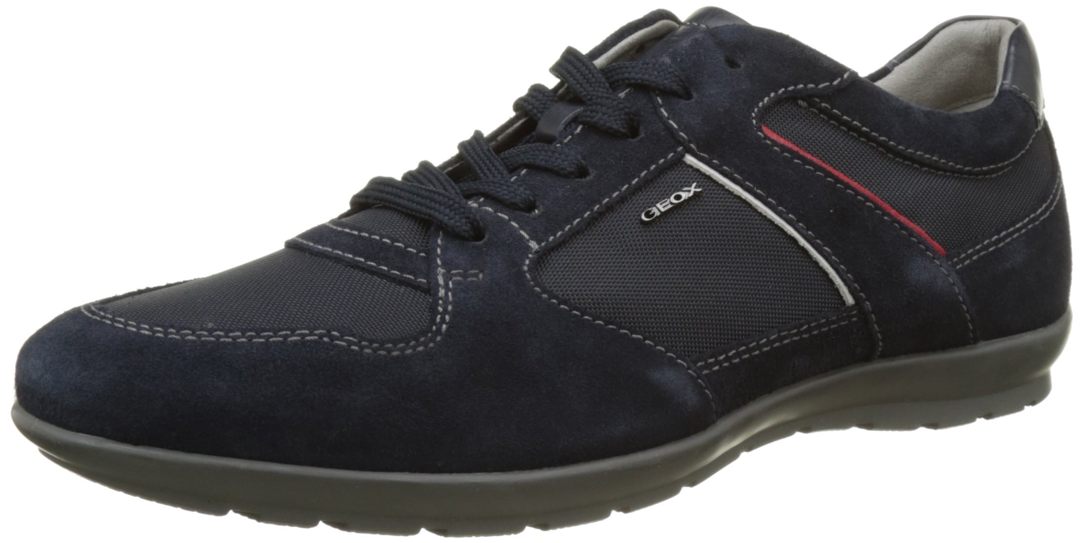 Geox Men's Uomo Symbol A Low-Top Sneakers, Blue (Navyc4002), 9 UK