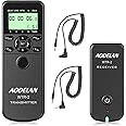 AODELAN Camera Wireless Shutter Release Timer Remote Control for Canon EOS R, RP, Rebel SL2, 250D, 750D, 90D, 80D, 77D, M6 Mark II, 5D Mark IV; Fujifilm X-T3, X-T100; for Olympus OM-D E-M1 Mark II
