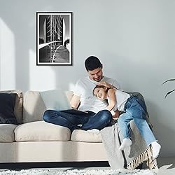Hoikwo 12x18 Black Picture Frame, Display Pictures