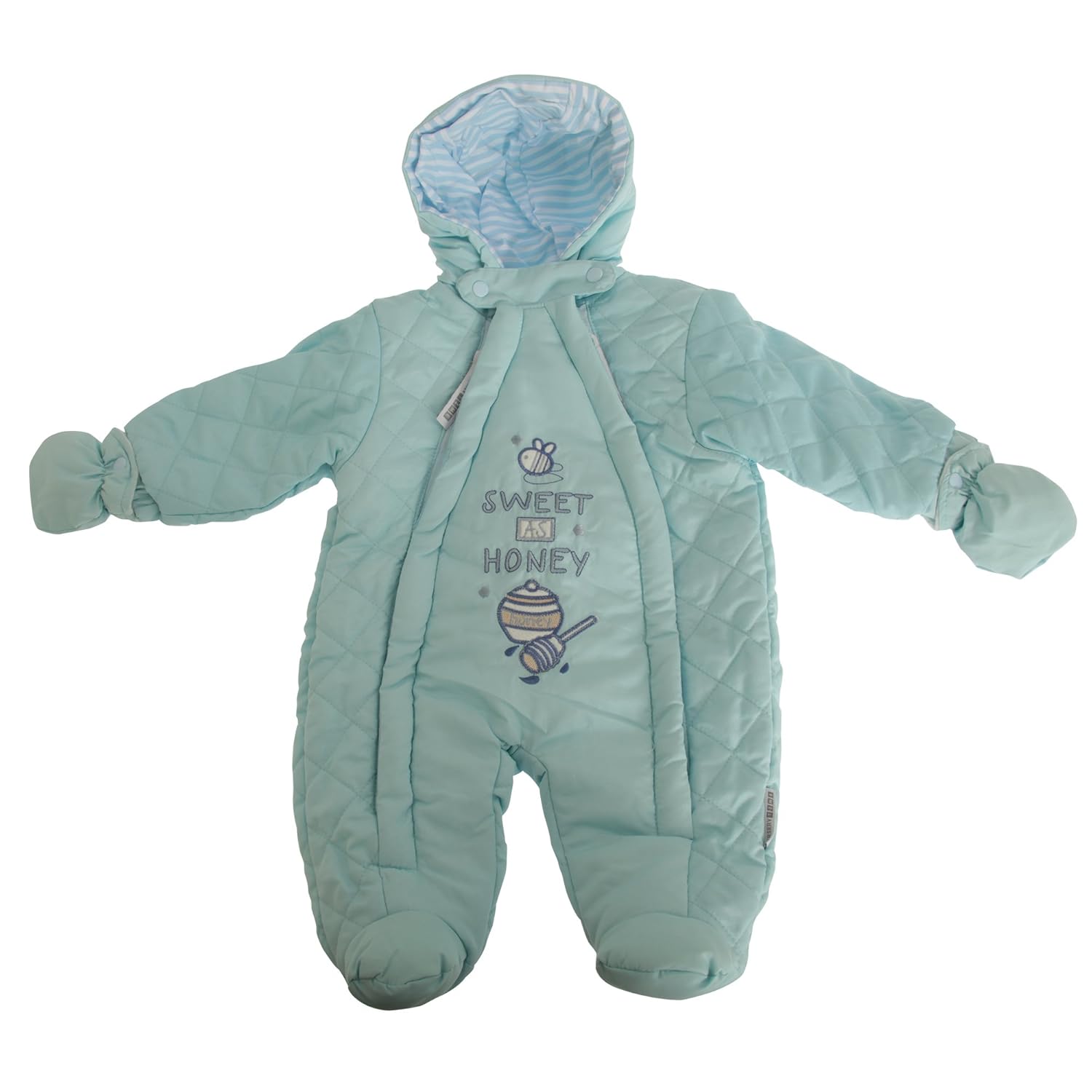 Himmelblau 0-3 Monate Nursery Time Baby Jungen//M/&auml;dchen S/&uuml;/&szlig; wie Honig Schneeanzug