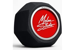 Melon Audio Studio Microphone Foam Screen Pop Filter,Soundproof Room Noise,Recording Wind Screen,Fits Most Microphones,Record