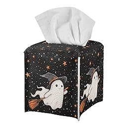 Talayituse Ghost Star Witch Hat Print Tissue Box