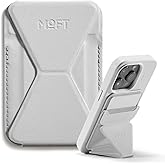 MOFT Magnetic Wallet Stand Compatible with iPhone 17/16/15/14/13/12 Series, Angle Adjustment & Magsafe Compatible MOVAS Phone Stand,Misty Cove