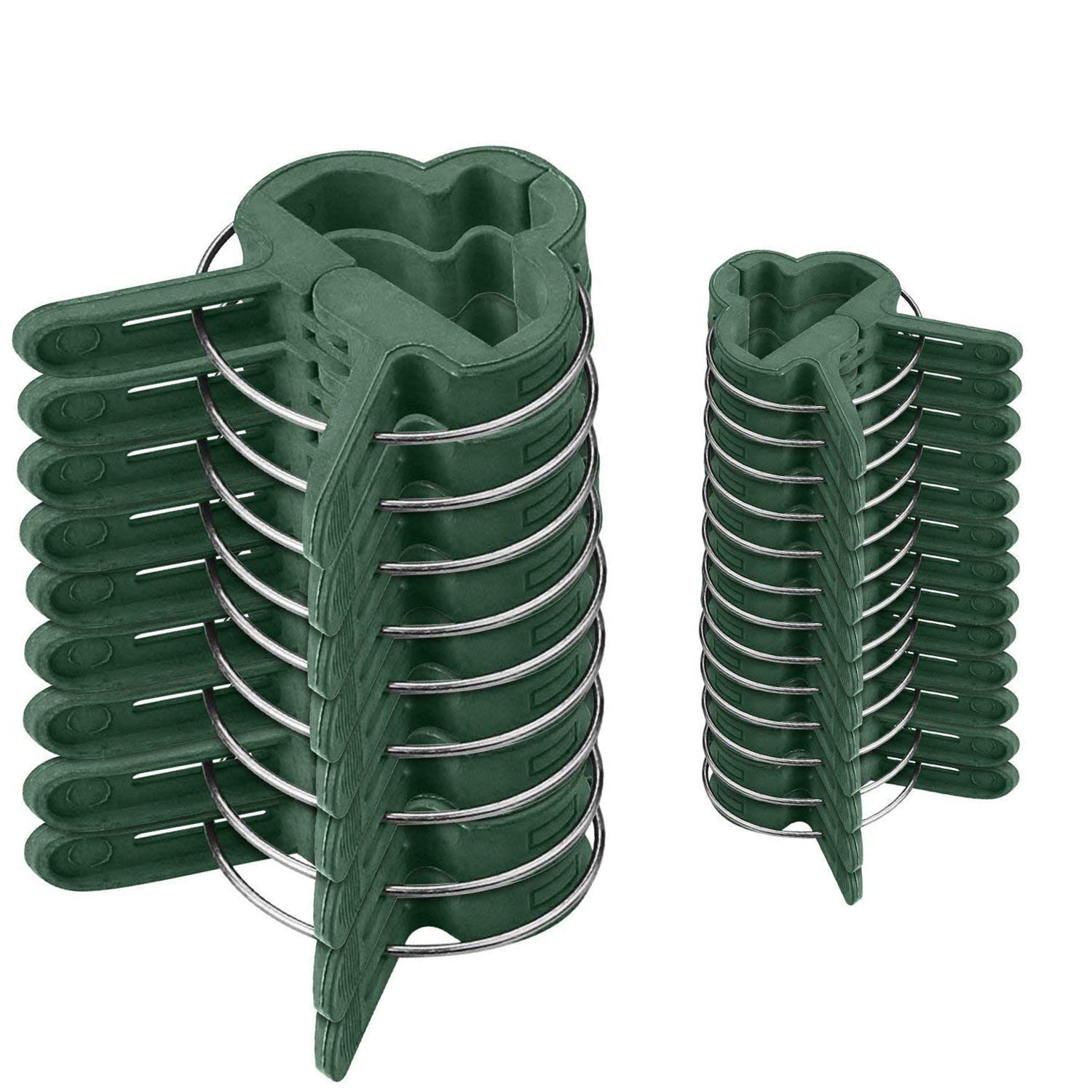 varivendo Plant clip set, plant clips/plant ties (set of 30), 20 small + 10 large clips.