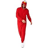 Opposuits Adult Unisex Onesie - Sesame Street One-piece Pajamas - Loose Fit - Including Pockets