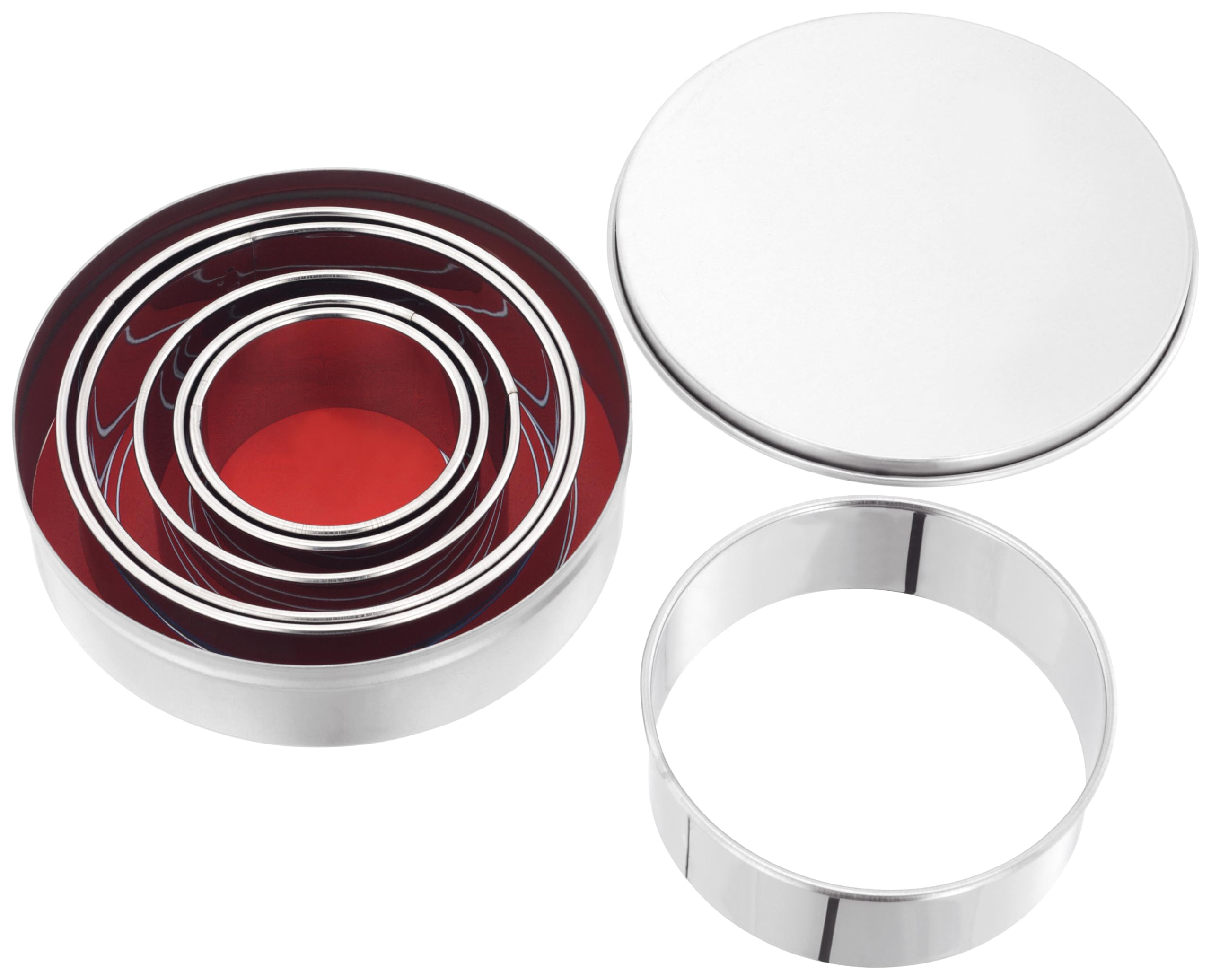 judge bakeware 6 Piece Round Cutters