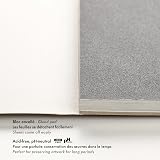 Clairefontaine Pastelmat Block 360gsm 18x24 Anthracite 12 Sheets No.6 view 2