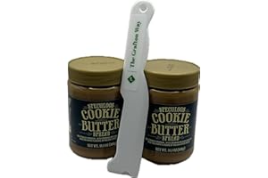 THE GRAFTON WAY Trader Joe's Speculoos Cookie Butter (Pack of 2) with Grafton Way butter spreader (cookie)