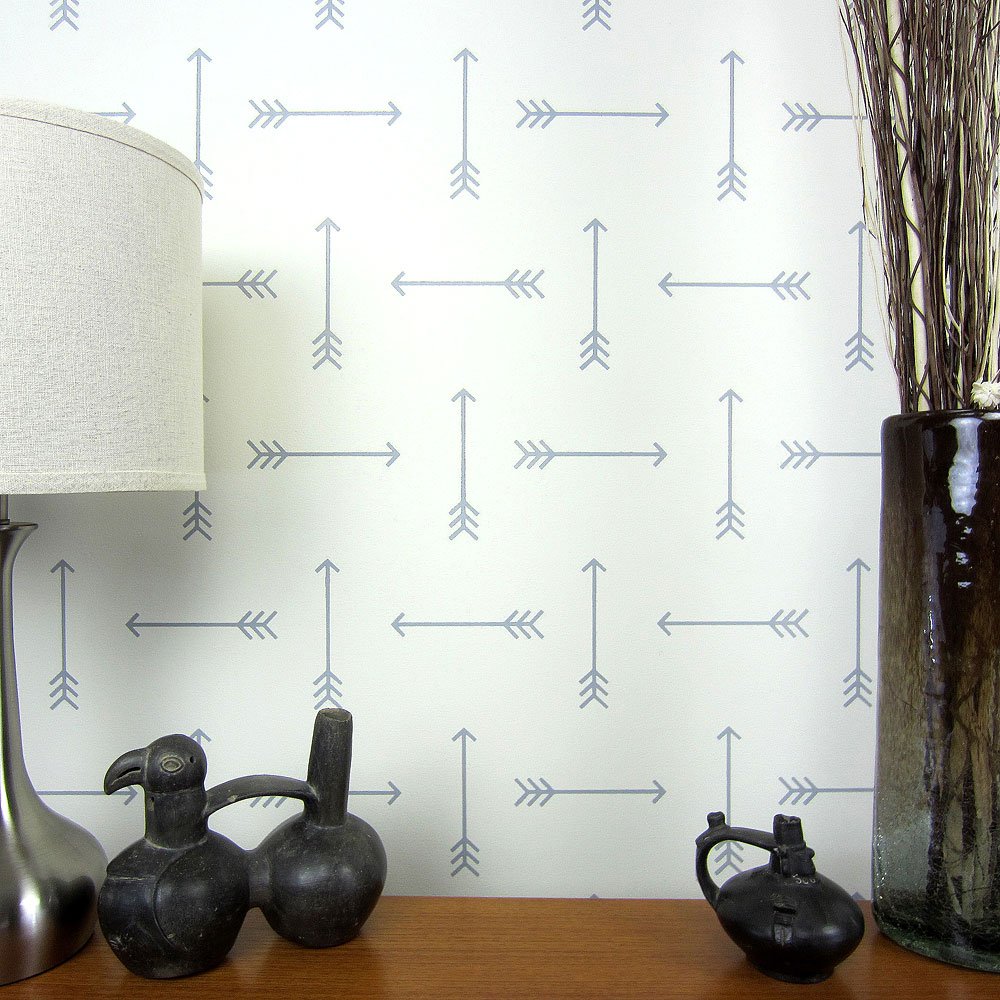 Wall Stencils Tribal Arrows Allover Wall Pattern Stencil Reusable Wall Stencils for DIY Wall