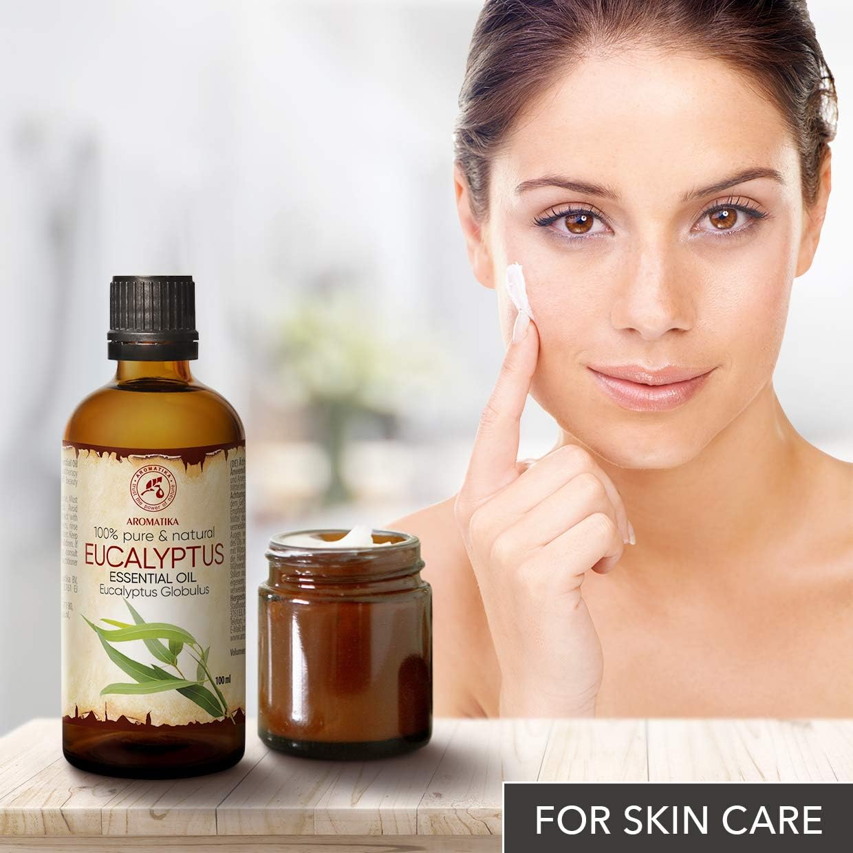 Eucalyptus Essential Oil 100 ml, Eucalyptus Globulus, Fragrance Oil, for Diffuser and Aroma Lamp, Sauna, Aroma Soap, Candle - Image 5