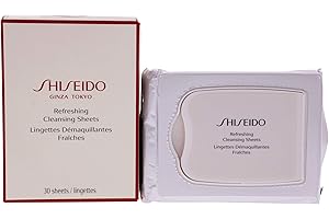 Shiseido Refreshing Cleansing Sheet Wipes Unisex-30 Count