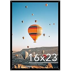 JCJMY 16x23 Picture Frame Black for Poster Photo