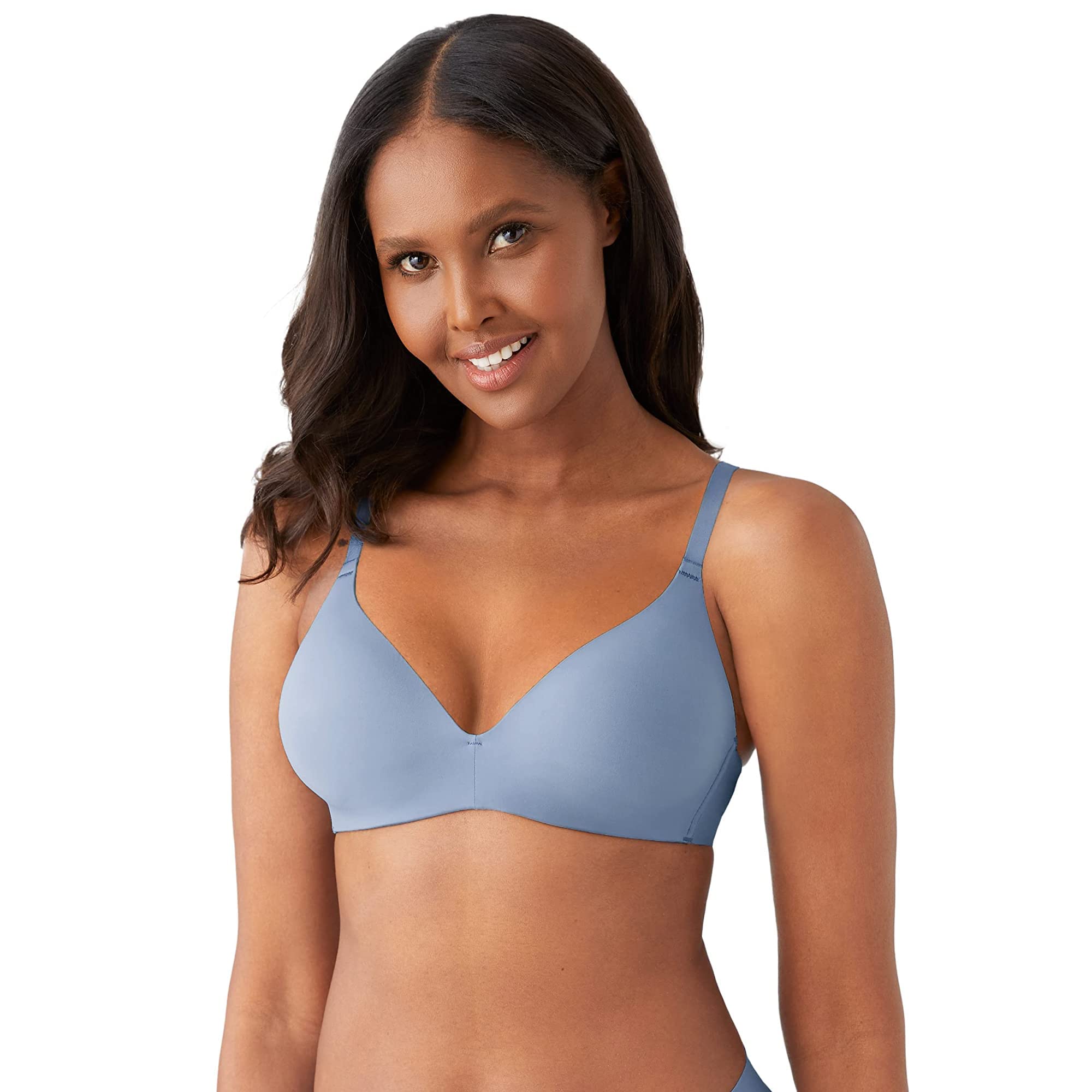 Wacoal Women’s Comfort First Wirefree T-Shirt Bra, Country Blue, 34DD