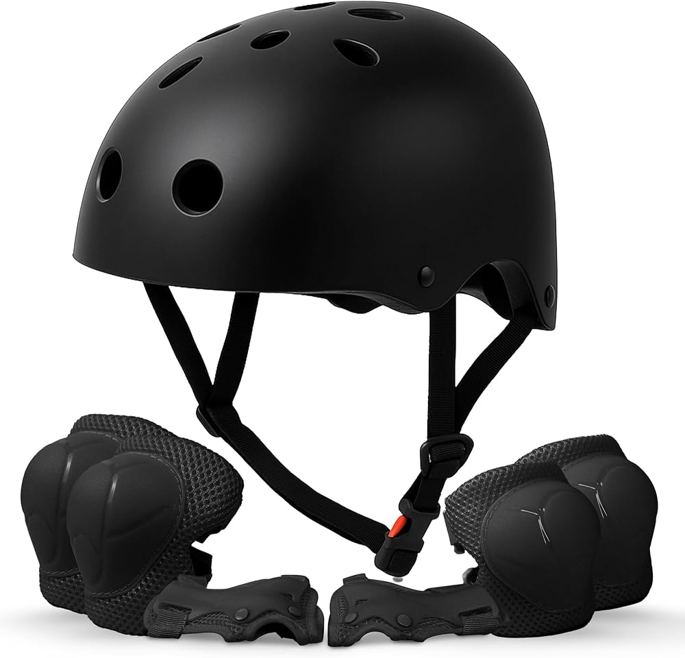 KAYMAN Kids Bike Helmet 3-12 Adjustable Safety Gear for Boys and Girls