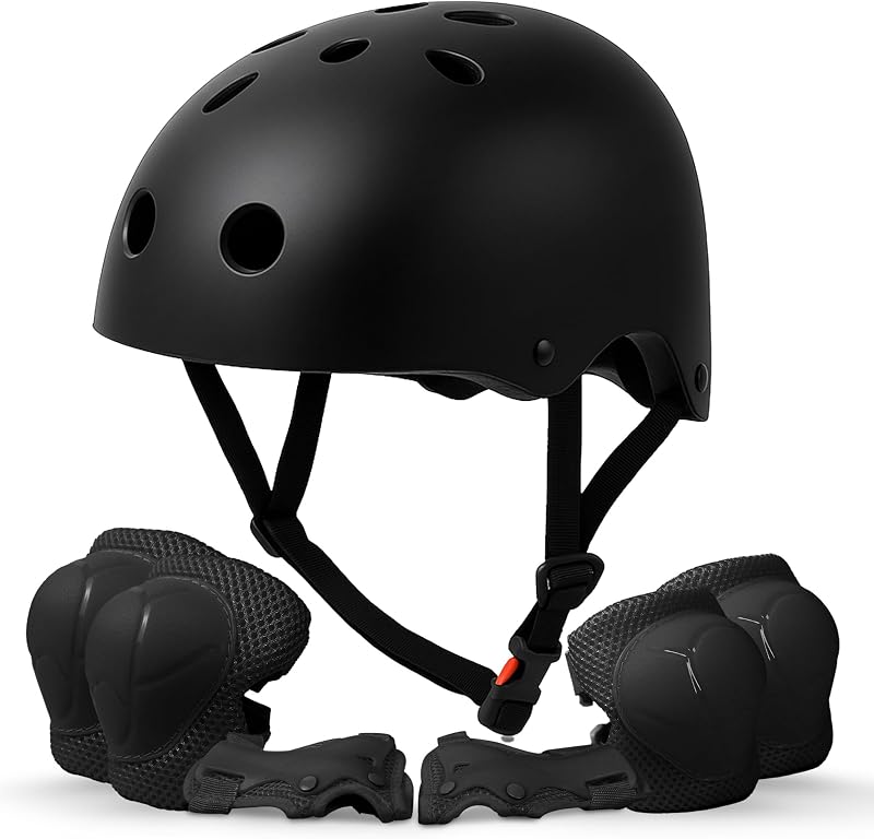 KAYMAN Kids Bike Helmet 3-12 Adjustable Safety Gear for Boys and Girls