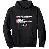Squid Game List Of Games Pullover Hoodie