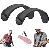 FIEIL 2 Pack Universal Shoulder Strap Pad, Breathable Backpack Pad for Shoulder Bags, Cushion Pads, Guitar Pads, Comfortable Replacement Shoulder Pads Help Relieve Shoulder Pain