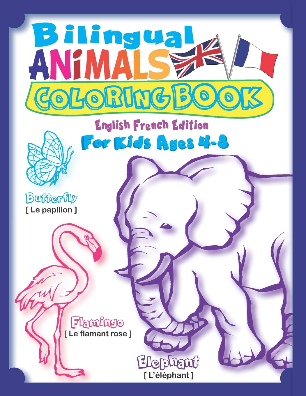Animal coloring pages with names