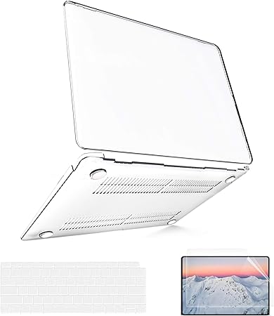Amazon Com B Belk Compatible With Macbook Air 13 Inch Case 19 18 Release 337 M1 179 A1932 Touch Id Macbook Air Case Clear Plastic Laptop Hard Shell 2 Keyboard