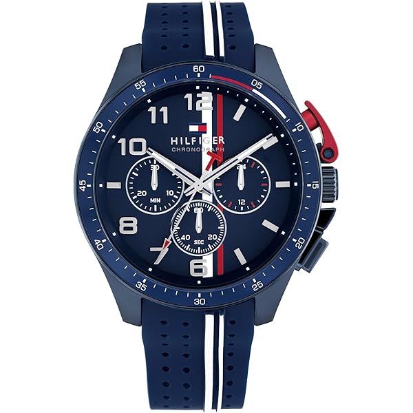 Amazon.com: Tommy Hilfiger Men's Quartz Chronograph Watch - Bold