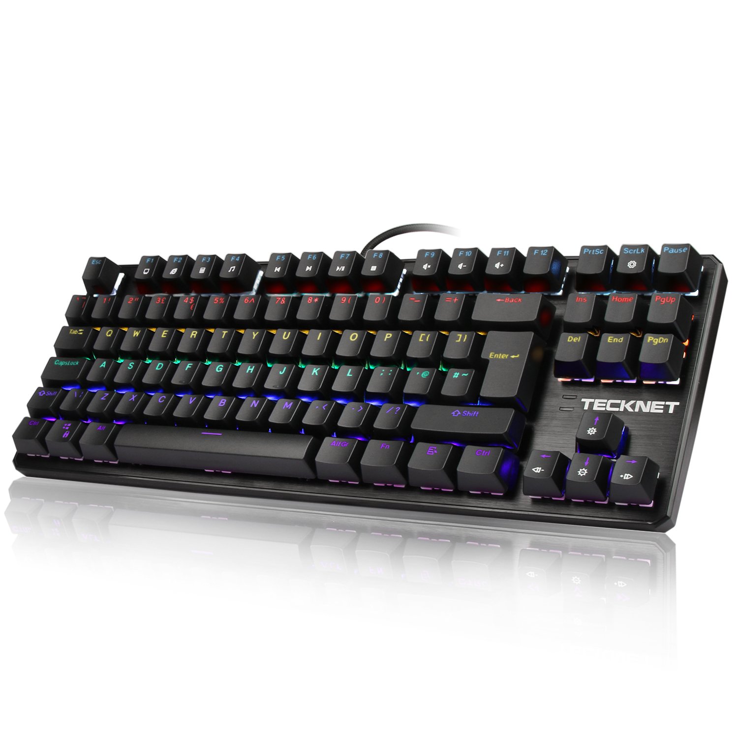 Buy Mechanical Keyboard, 88 Keys Full AntiGhosting Blue Switch