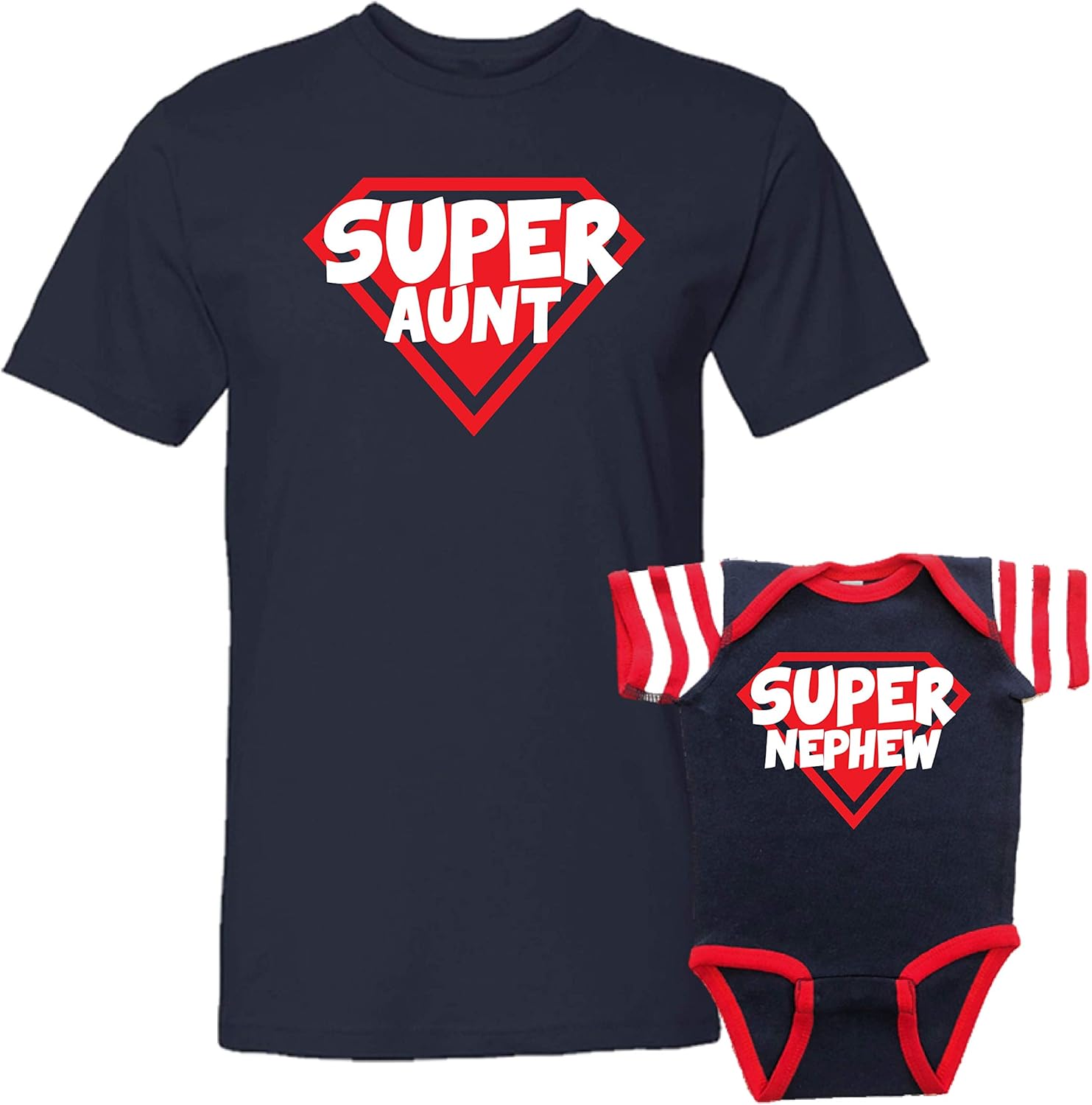 matching aunt and niece onesies