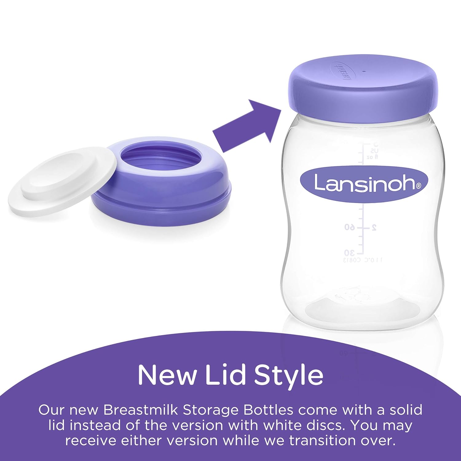 lansinoh milk storage bottles