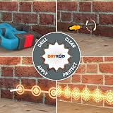 Dryrod Damp Proofing Rods 30 Pack BBA Approved Rising Damp Treatment 3.6m view 5