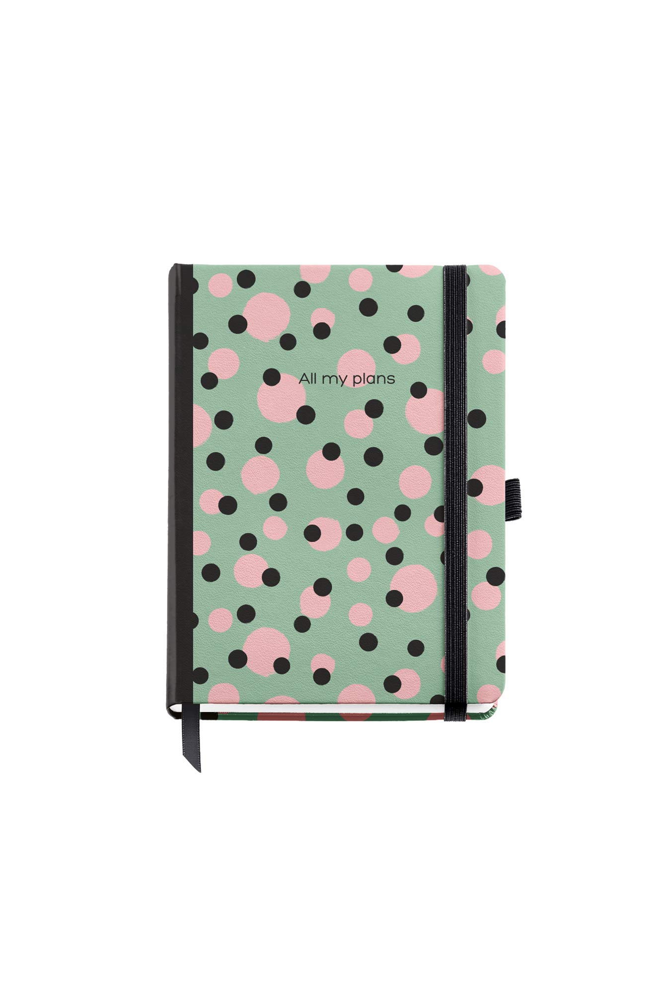 Journal Diary 122x168 mm Week View 2020 Polka Dots Miquelrius Catalan