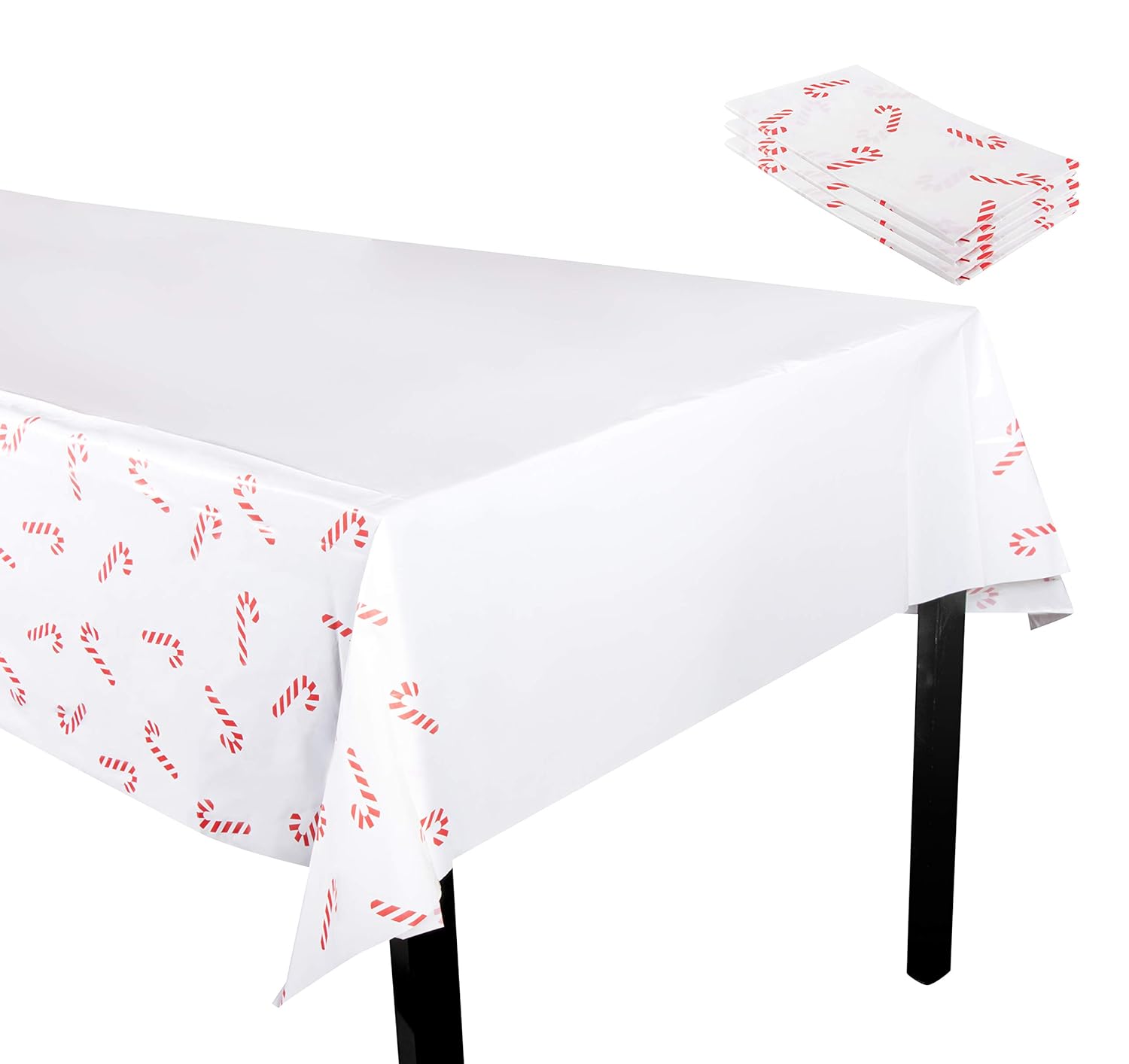 Best candy cane design christmas holiday table runner