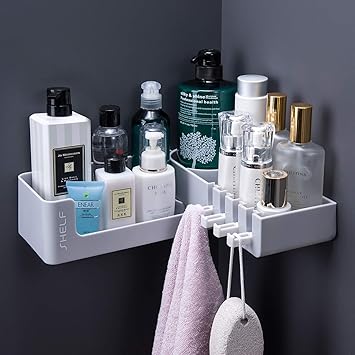Zunto Eckablage Duschkorb Ohne Bohren Drehbares Duschregal