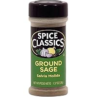 Spice Classics ground sage 1.37-oz., plastic shaker