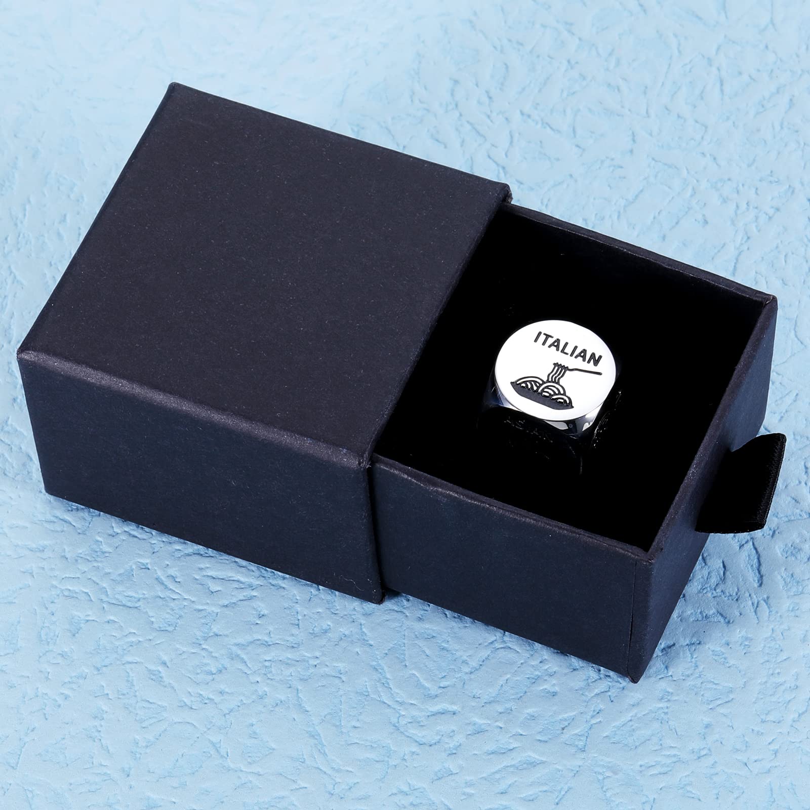 Anniversary Date Night Gifts for Couples Food Decision Dice Valentines Day Gifts for Him Her Boo Basket Stuffer Christmas Birthday Gifts for Husband Wife Boyfriend Girlfriend Funny Gifts for Men Women