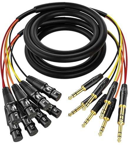Amazon.com: AxcessAbles XLR Female to 1/4