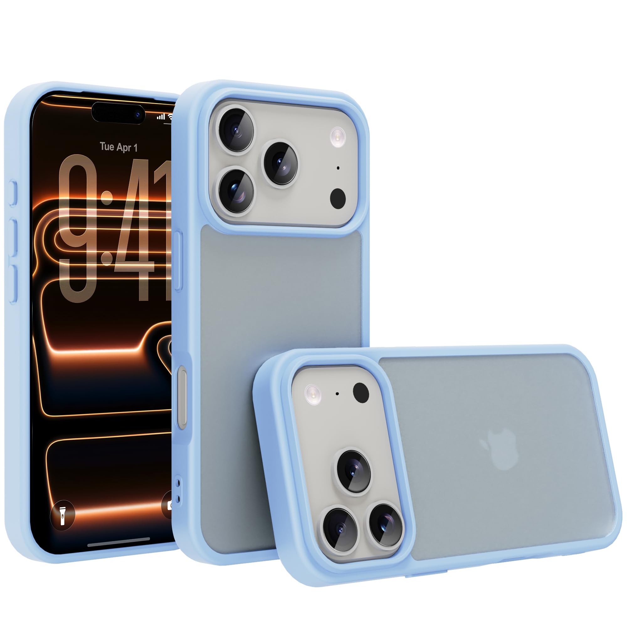 EUMADOVE for iPhone 17 pro max Case Translucent