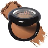 Saie SuperSuede Radiant Baked Bronzer Powder, Portofino (0.28 oz) | Talc-Free Powder Bronzer for Face, Hydrating, Long-Wearing Formula with Hyaluronic Acid &amp; Squalane, Blurred Natural Finish