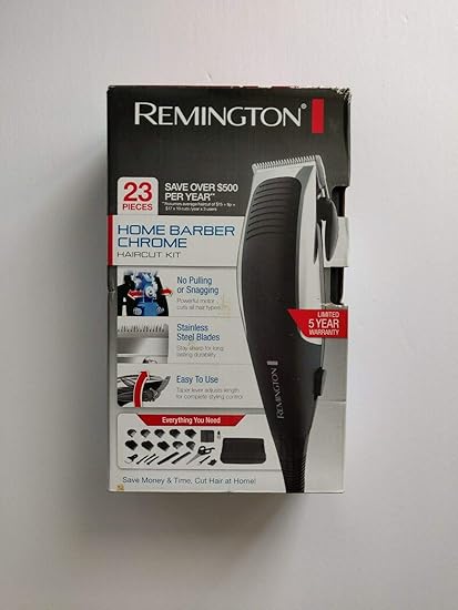 remington home barber chrome