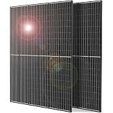 DOKIO 800W Solar Panel Set, Two 400W 31V Panels for 24V Off-Grid Systems | Two 400W panels with 9.84 ft cables,aluminum frame and pre-drilled holes; built for yards, sheds,and off-grid installations